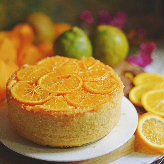 Orange Upside Down  Cake