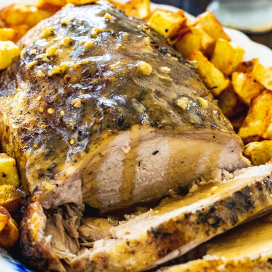 Garlic Butter Pork Roast