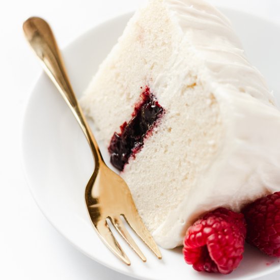 perfect white velvet cake