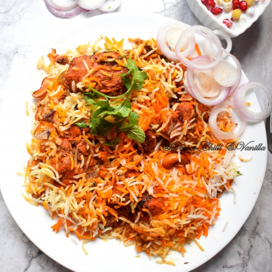 Chicken Tandoori Biryani