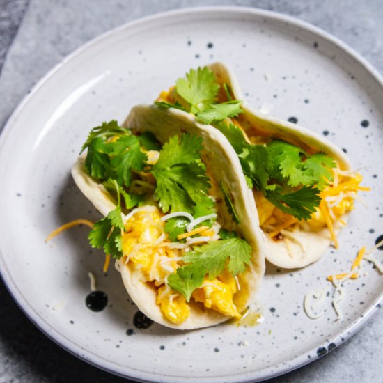 5 Ingredient Breakfast Tacos