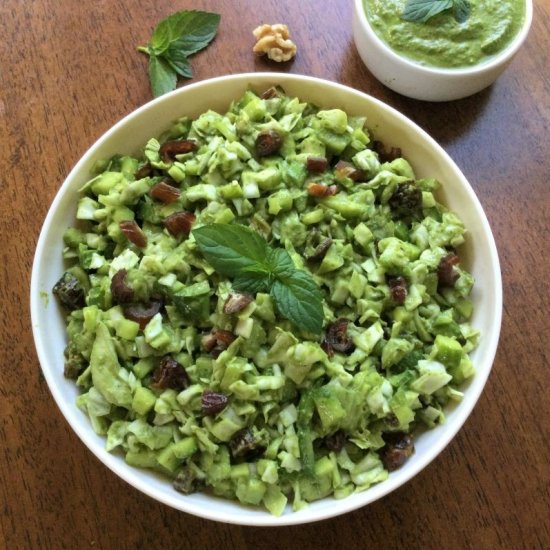 GREEN GODDESS SALAD WITH CELERY