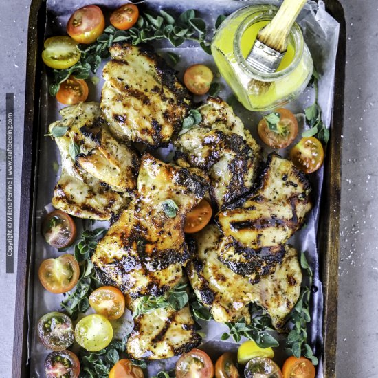 Greek Marinade Grilled Chicken