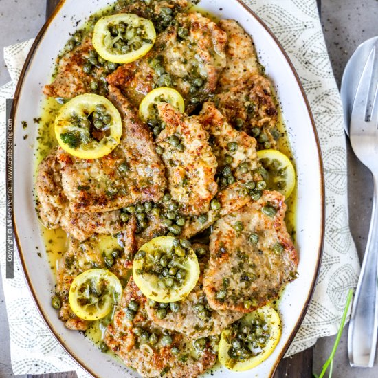 Piccata Veal Scallopini