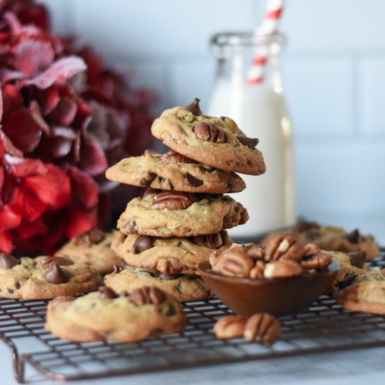 Pecan Chocolate Chip Cookies