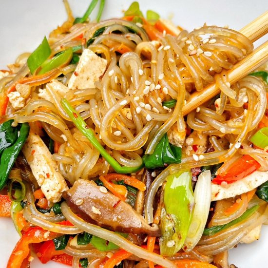 Vegetarian Japchae