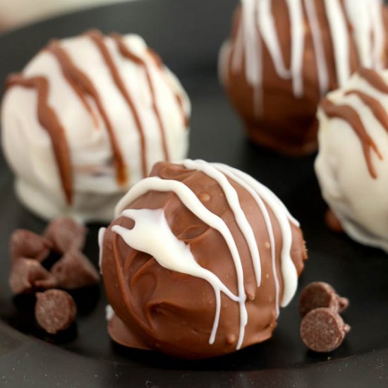 Chocolate Chip Cookie Dough Truffle