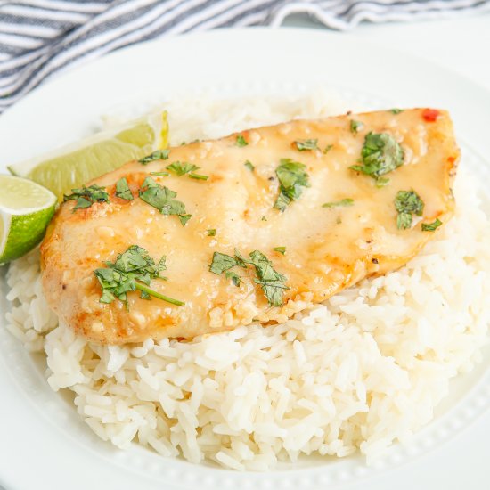 Skillet Coconut Lime Chicken