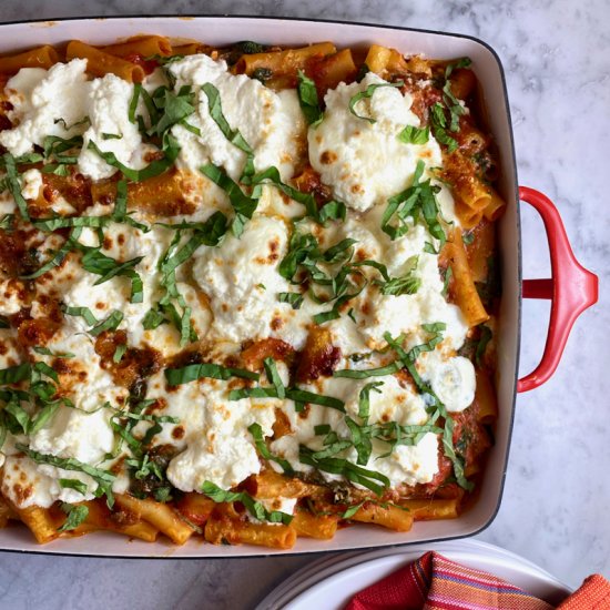 One-Pot Baked Ziti