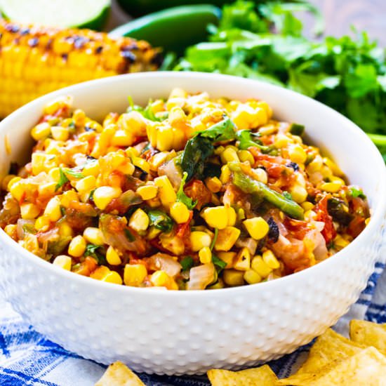 Roasted Corn Salsa