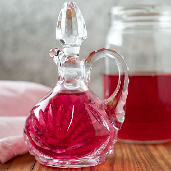 Chive blossom vinegar