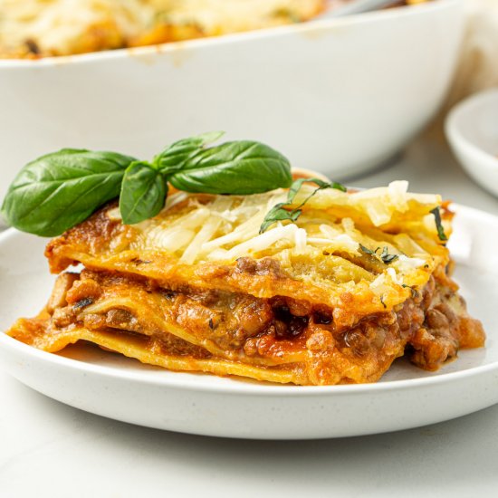 Vegan Lentil Lasagne