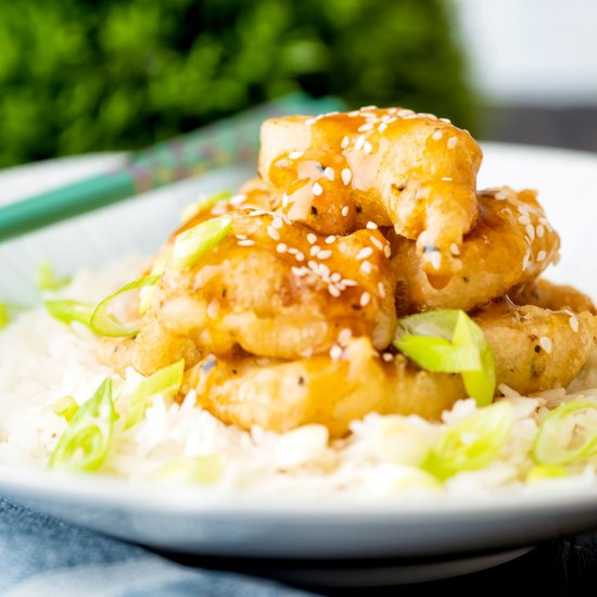 Chinese Crispy Lemon Chicken