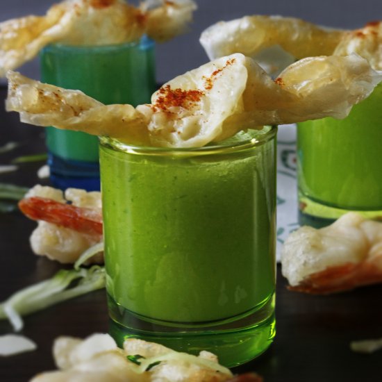 Cucumber gazpacho