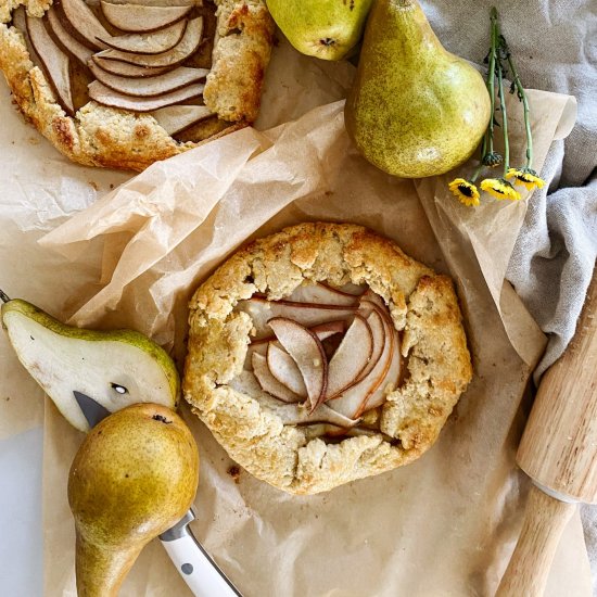 Spiced Pear Galette