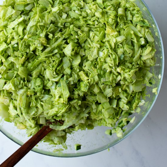 Budget Green Goddess Salad