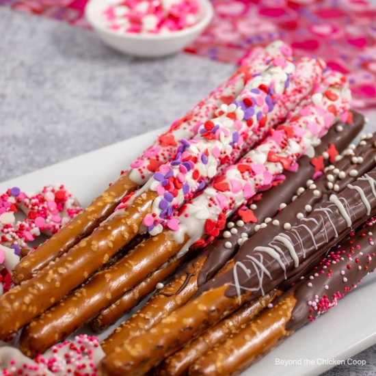 Valentine’s Day Pretzels