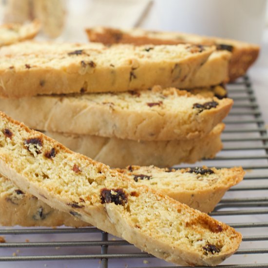 Cherry Almond Biscotti