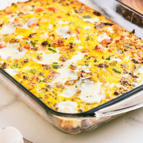 Breakfast Casserole with Potatoes