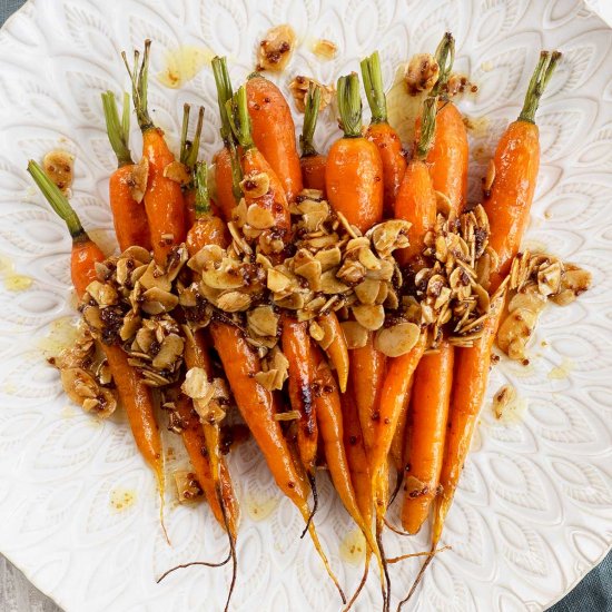 Honey Butter Roast Dutch Carrots