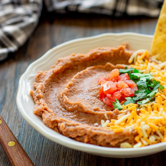 15 Minute Refried Beans