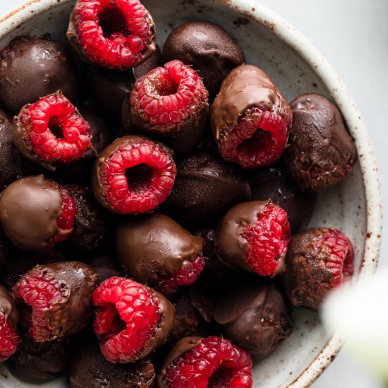 Chocolate Covered Raspberries