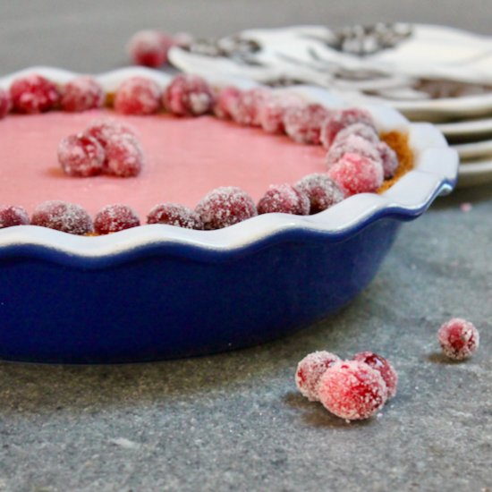 Cranberry Chiffon Pie