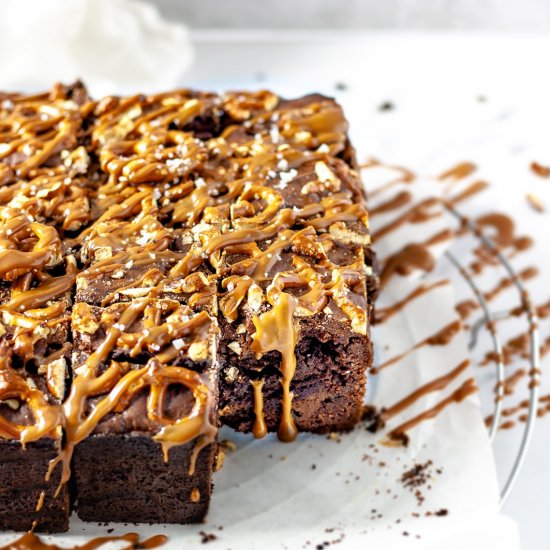 Dulce de leche brownies