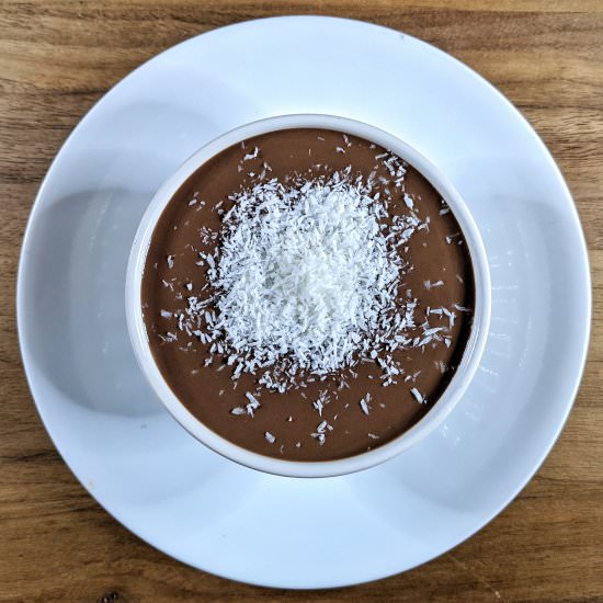 Silky Vegan Chocolate Pudding