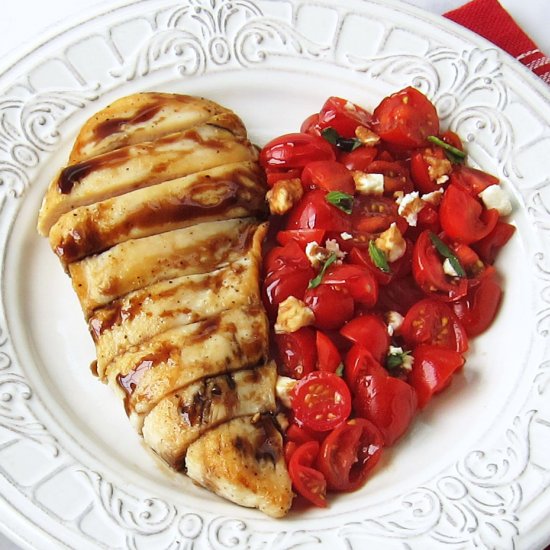 Balsamic Chicken and Tomatoes