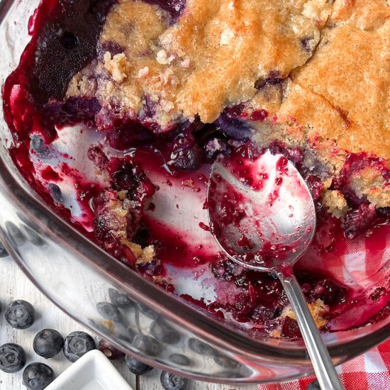 Best Ever Blueberry Cobbler