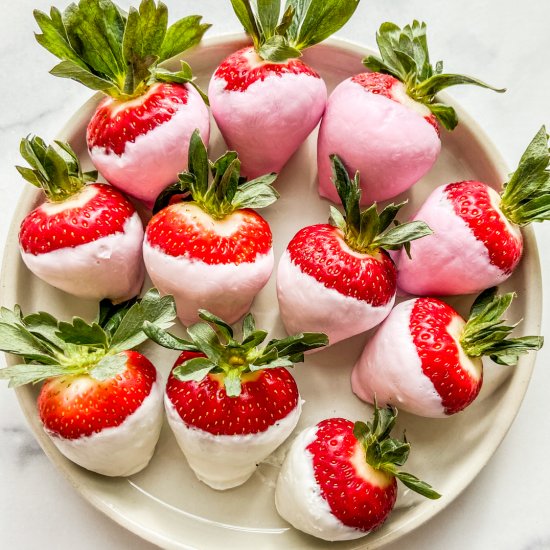 Yogurt Covered Strawberries