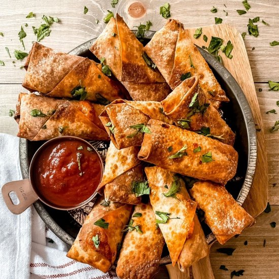 Air Fryer Pizza Rolls {Homemade}