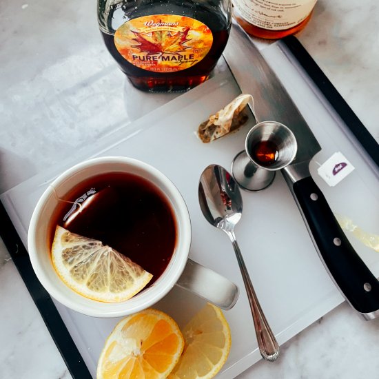 The Perfect Maple Hot Toddy