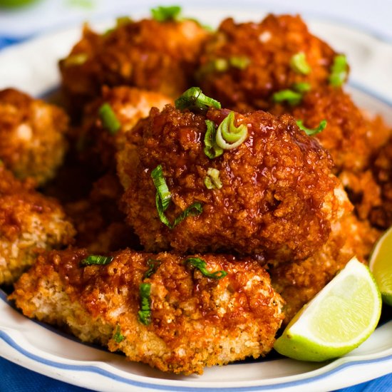 Air Fryer Cauliflower Buffalo Wings