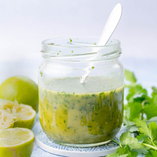 cilantro lime vinaigrette