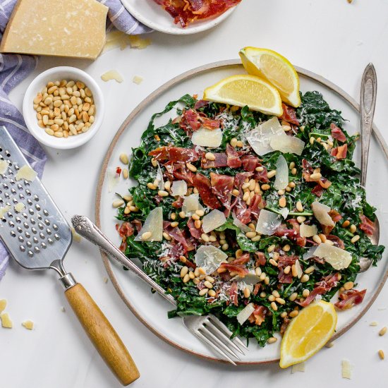 Kale Parmesan Salad