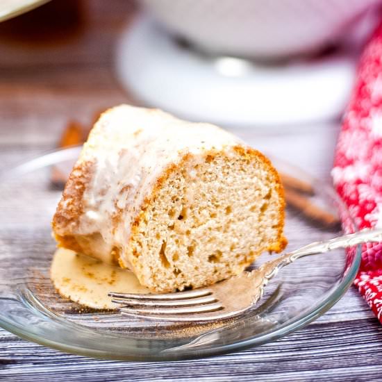 Eggnog Bundt Cake