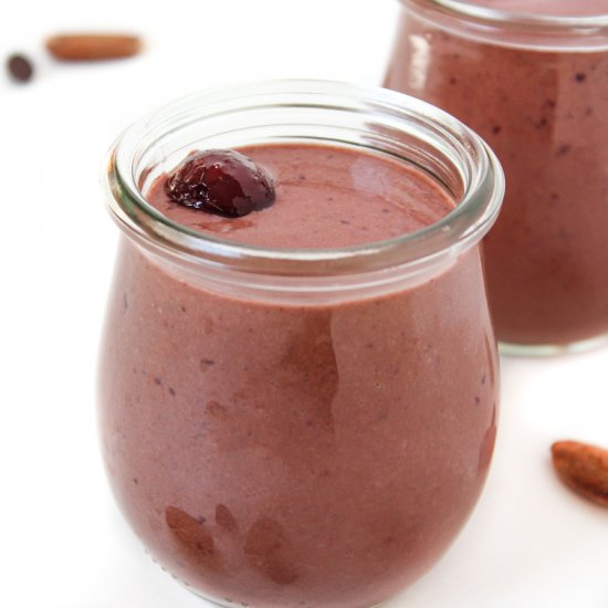 Chocolate Cherry Almond Smoothie