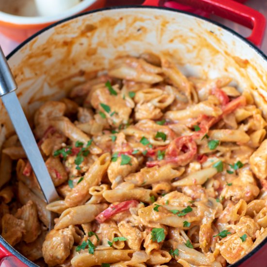 One Pot Cajun Chicken Pasta