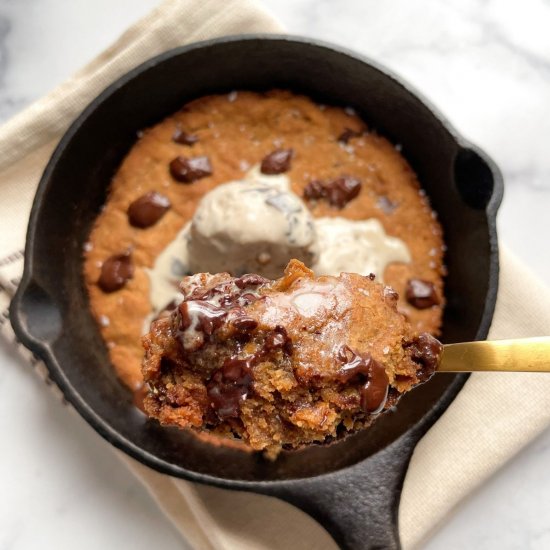 Vegan Skillet Cookie