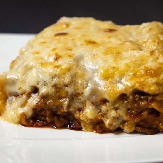 Homemade Meat Lasagna