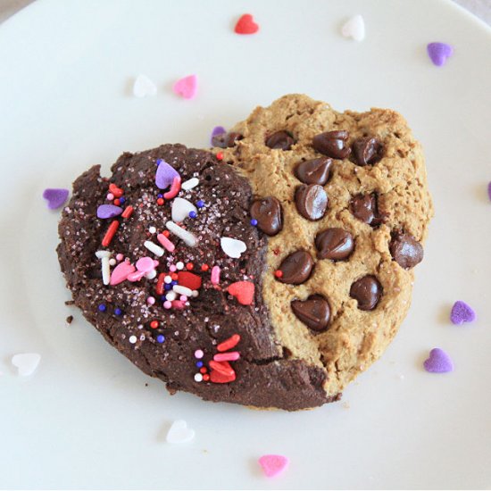 Heart Shaped Valentine Cookie