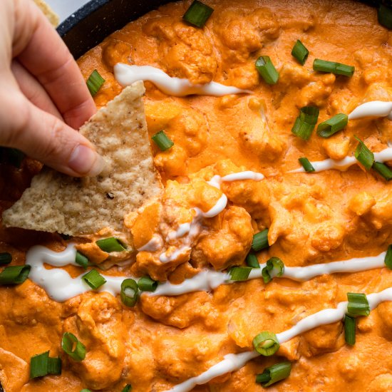 Buffalo Cauliflower Dip