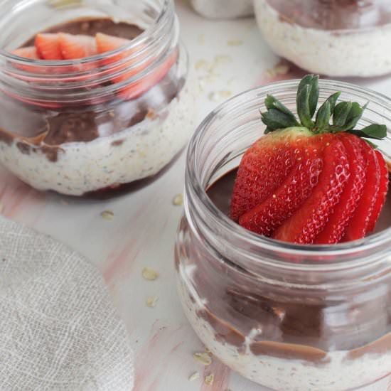 Strawberry Overnight Oats