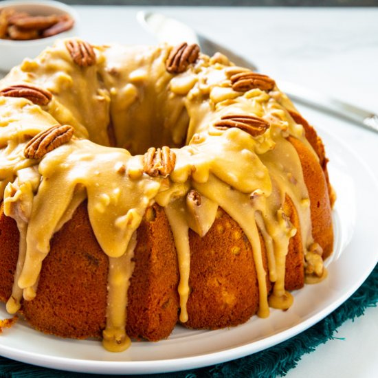 Southern Praline Bundt Cake