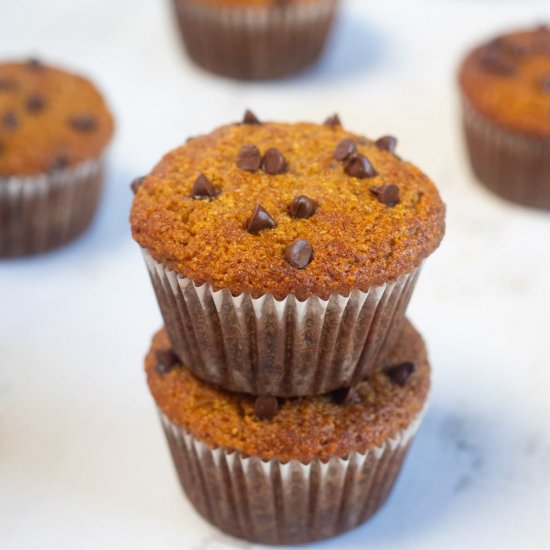 Almond Flour Pumpkin Muffin