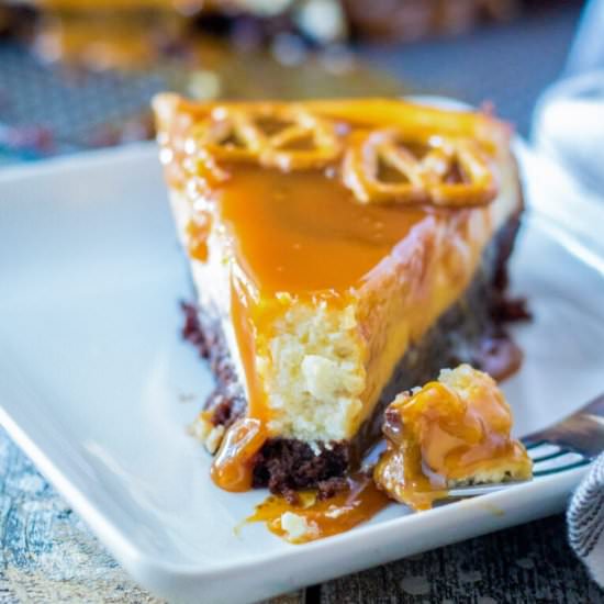 Salted Caramel Cheesecake