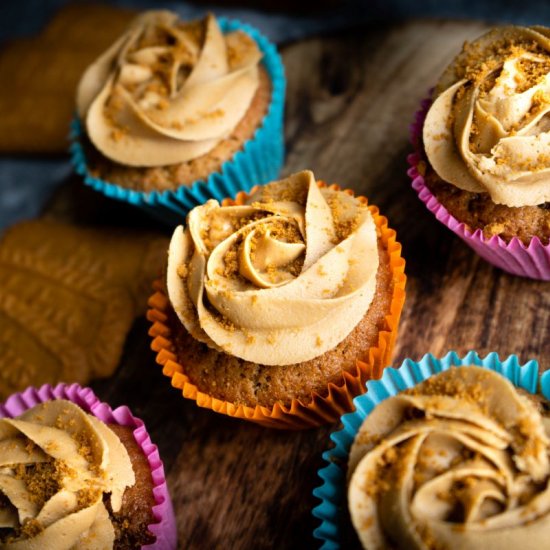 Biscoff Cupcakes