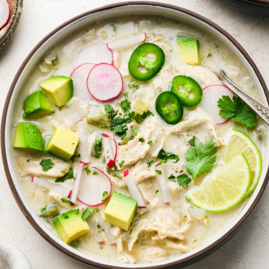 Creamy White Chicken Chili